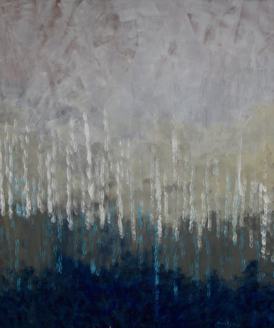 Rain 2 Original Abstract Painting. - Daydreams Studio 