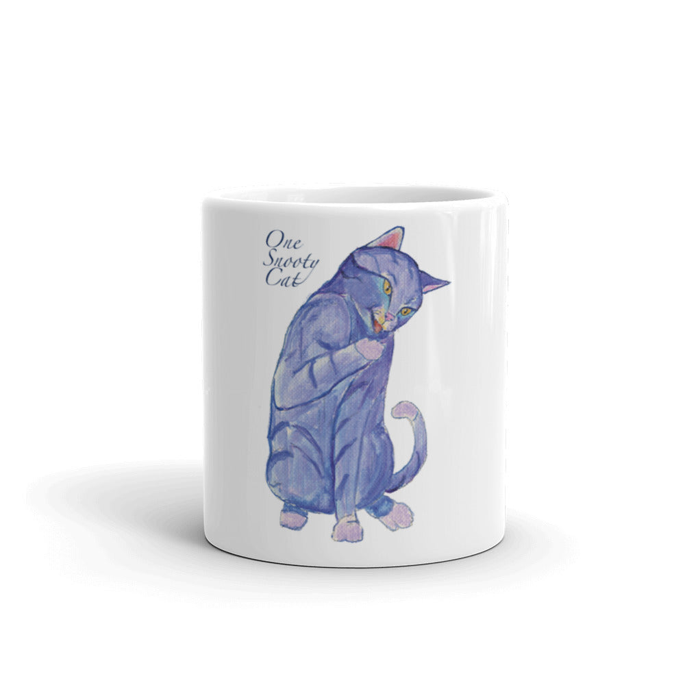 One Snooty Cat Mug made in the USA - Daydreams Studio 